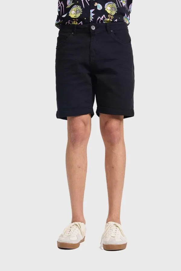 Bermuda hombre color azulino