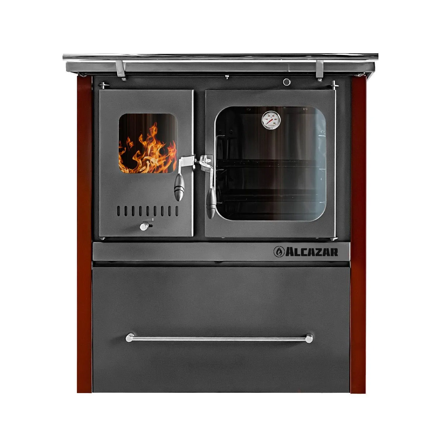 Cocina A Leña Europea M70-G Alcazar