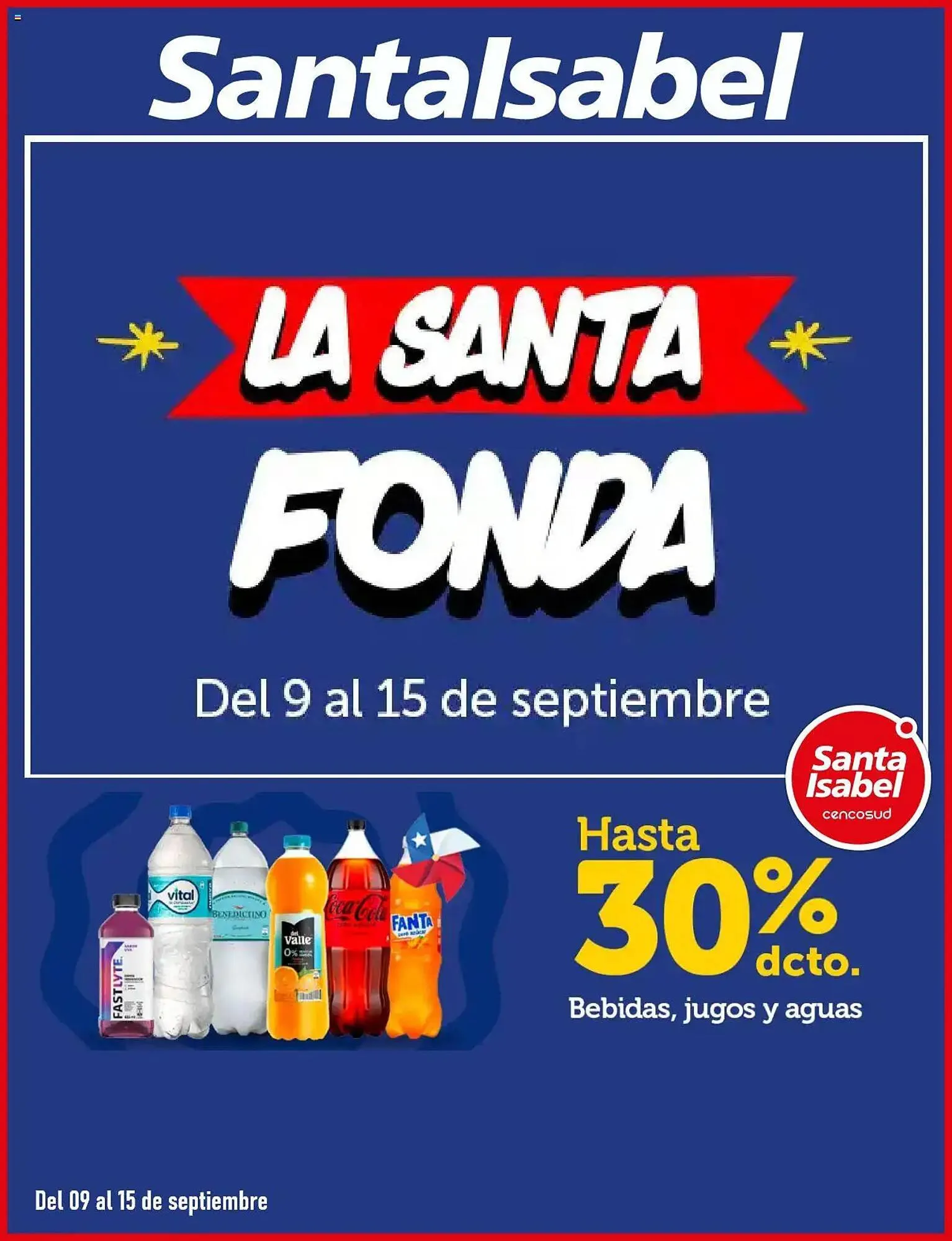 Catálogo de Catálogo Santa Isabel 9 de septiembre al 20 de septiembre 2025 - Página 1