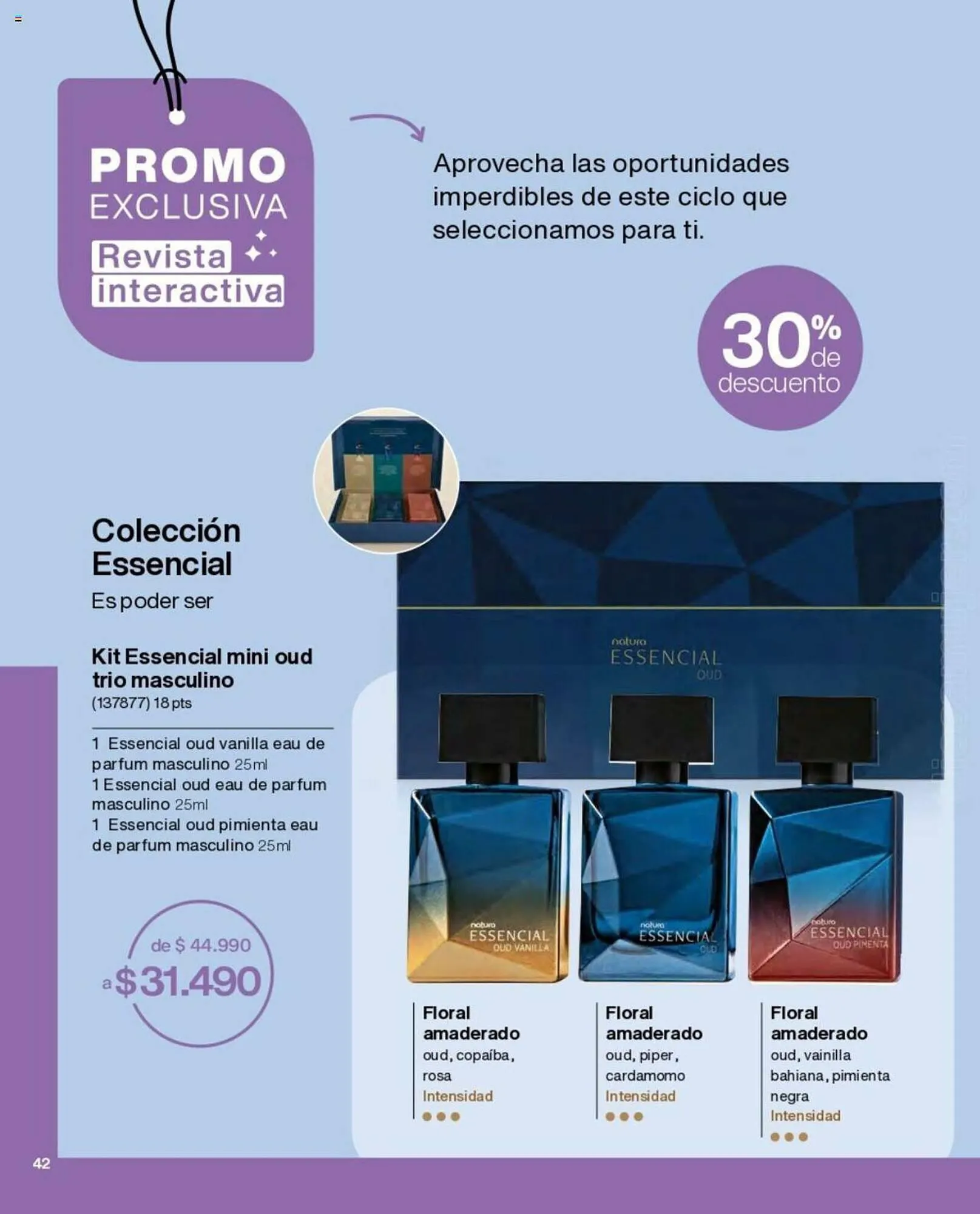 Catálogo de Catálogo Natura 1 de julio al 31 de octubre 2023 - Página 42