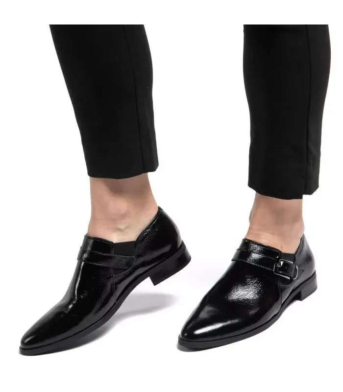 Zapato Cruz Negro