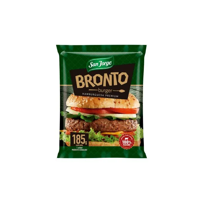 Hamburguesa San Jorge Bronto Burger 185 grs