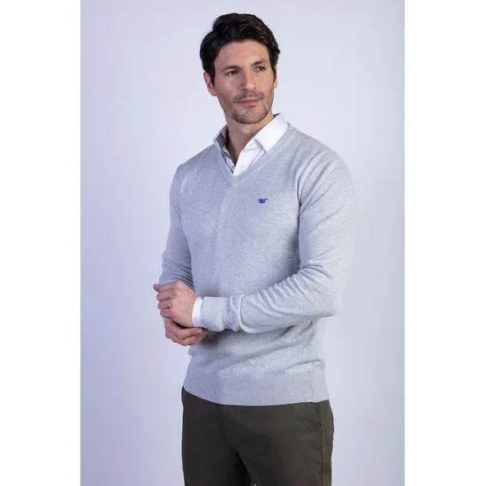 SWEATER SMART CASUAL L/S MELANGE