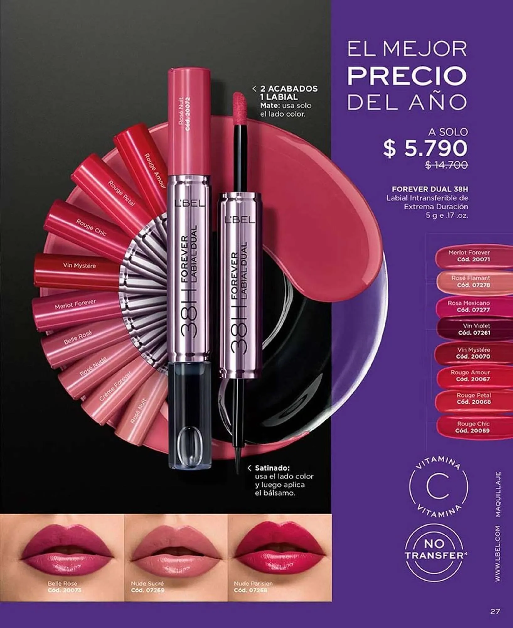 Catálogo de Catálogo L'Bel 10 de julio al 31 de diciembre 2025 - Página 27