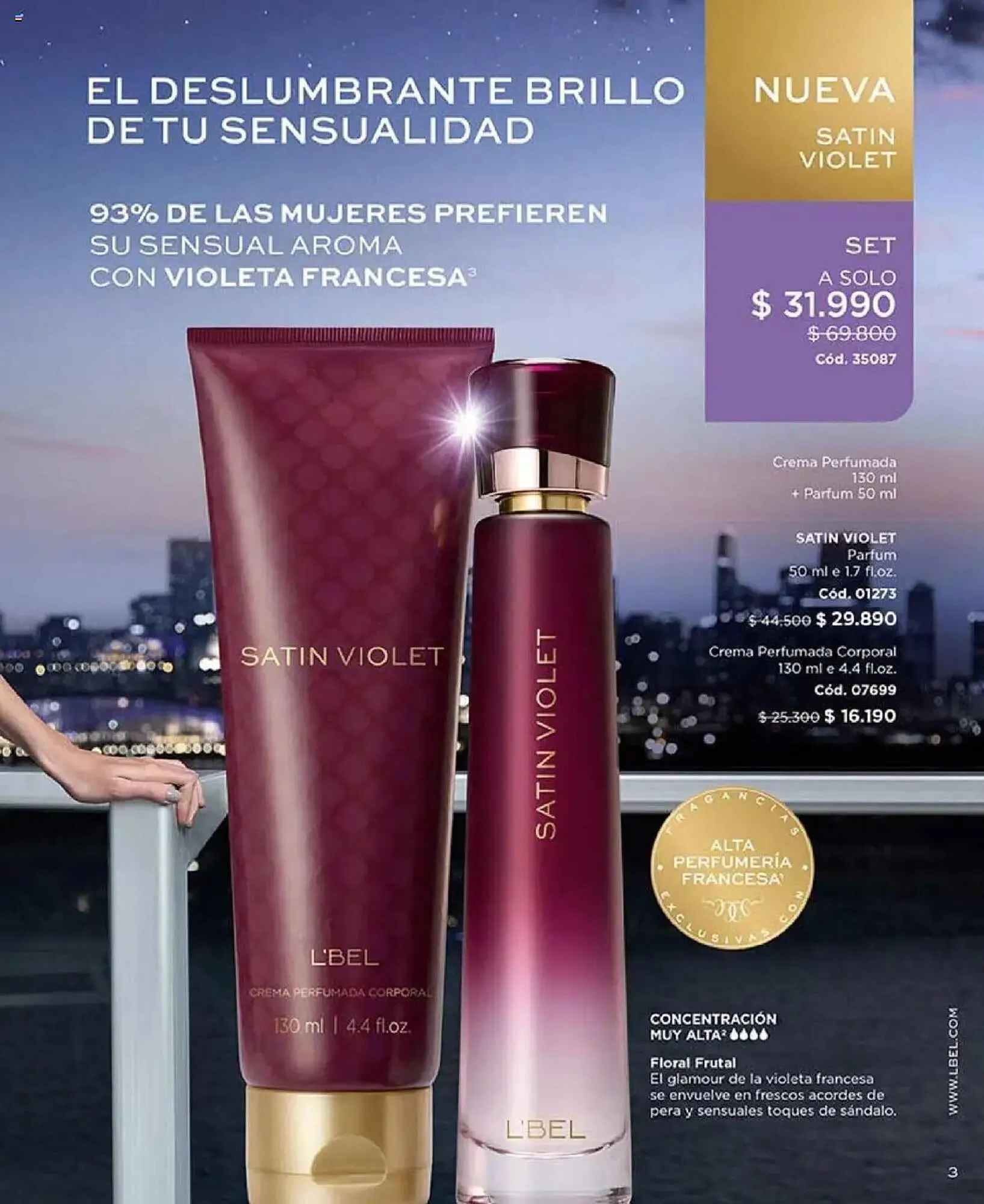 Catálogo de Catálogo L'Bel 29 de julio al 1 de septiembre 2025 - Página 3