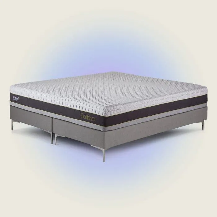 Cama Europea Technogel New Sollievo King 180 x 200 cm