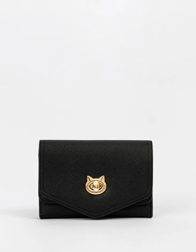 Billetera formato fichero con lock de gatito