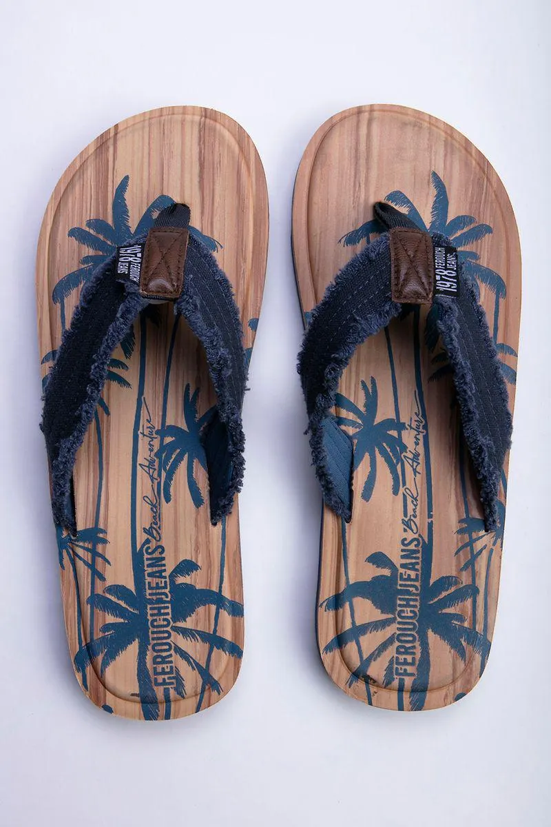 Sandalia Hawaii Navy
