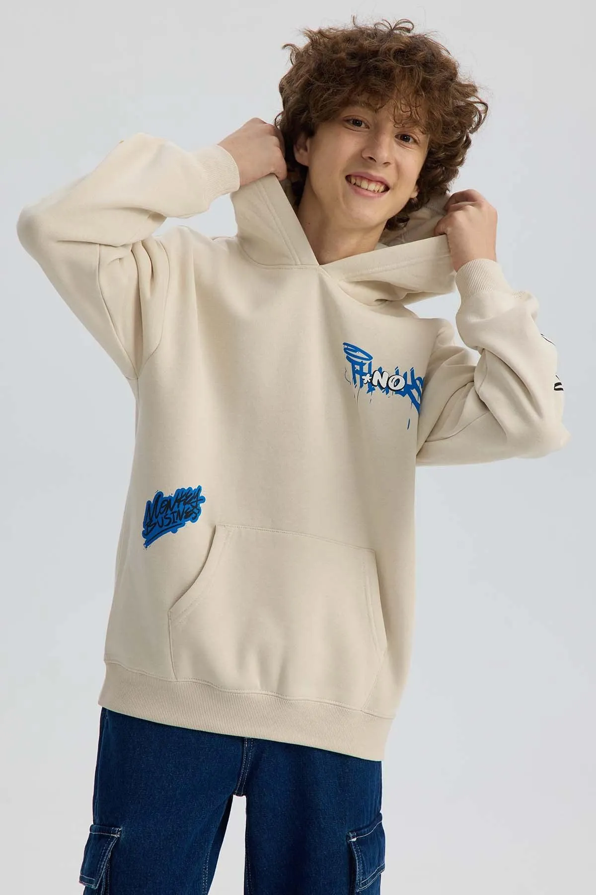 Polerón Niño Cerrado Urban Crudo