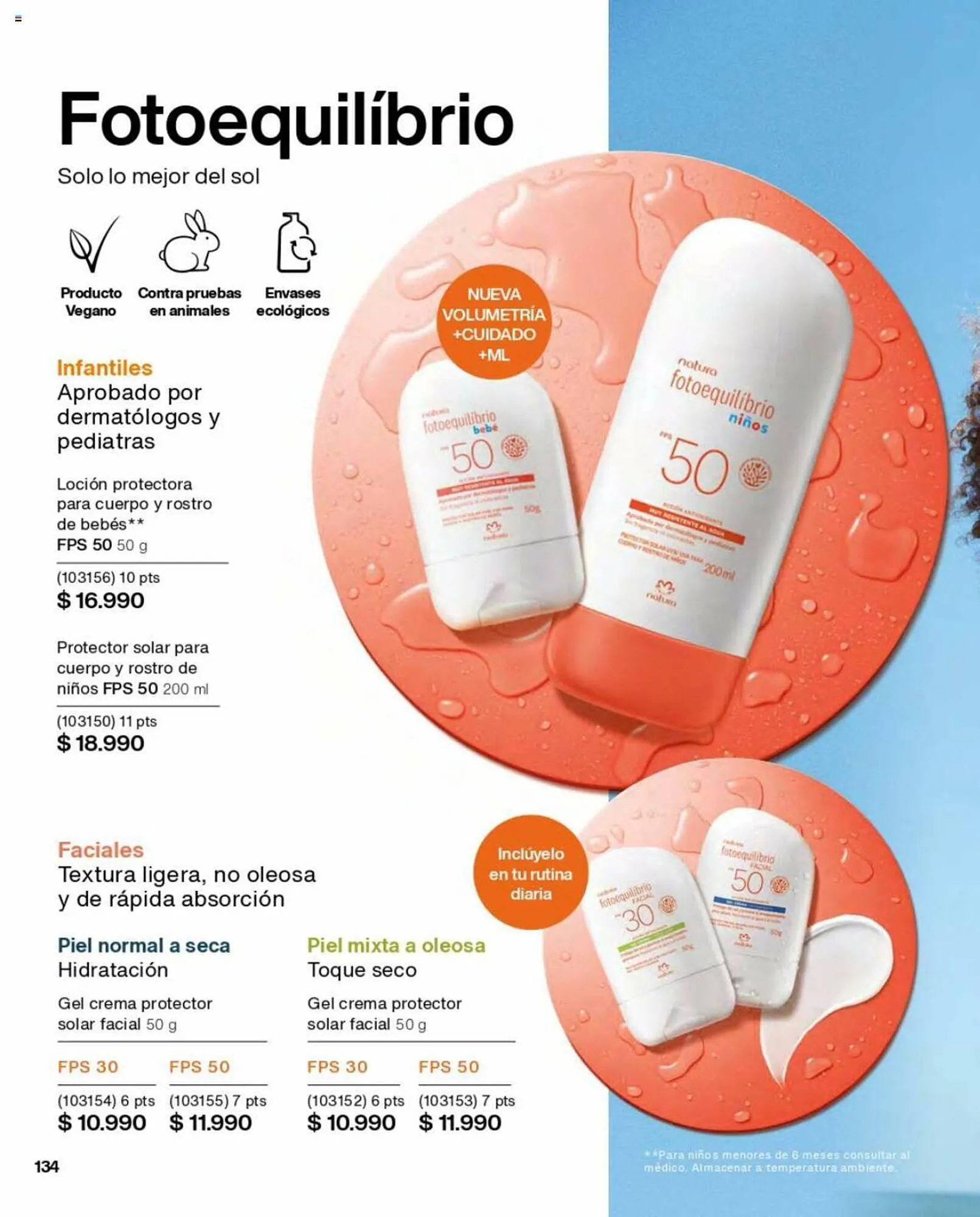 Catálogo de Catálogo Natura 1 de septiembre al 30 de septiembre 2023 - Página 134