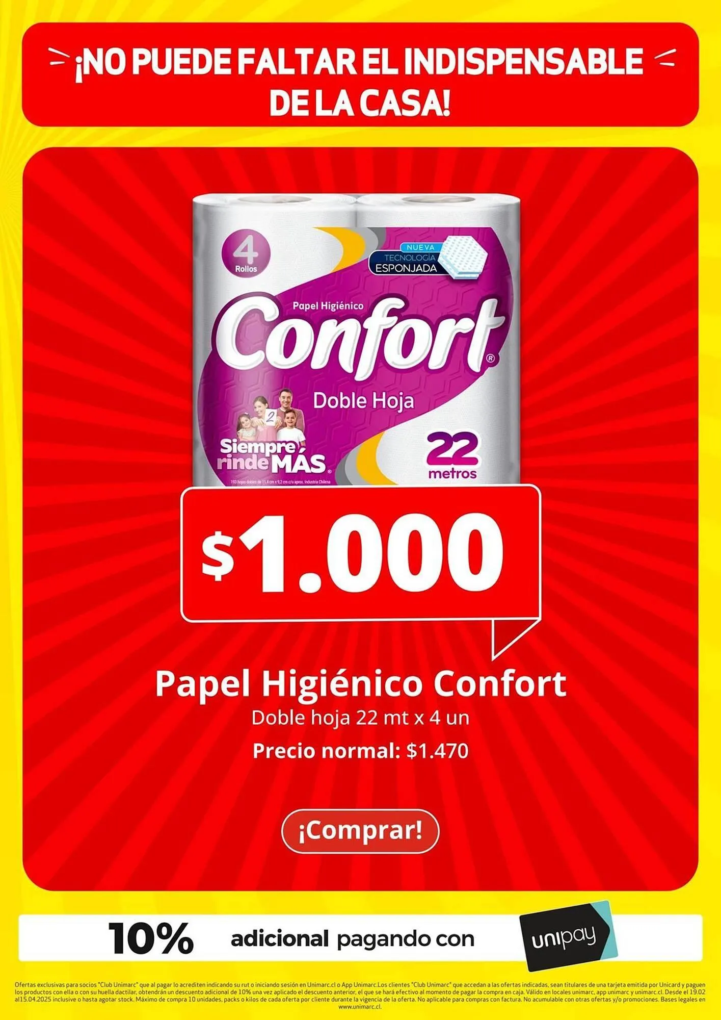 Catálogo de Catálogo Unimarc 25 de marzo al 15 de abril 2025 - Página 3