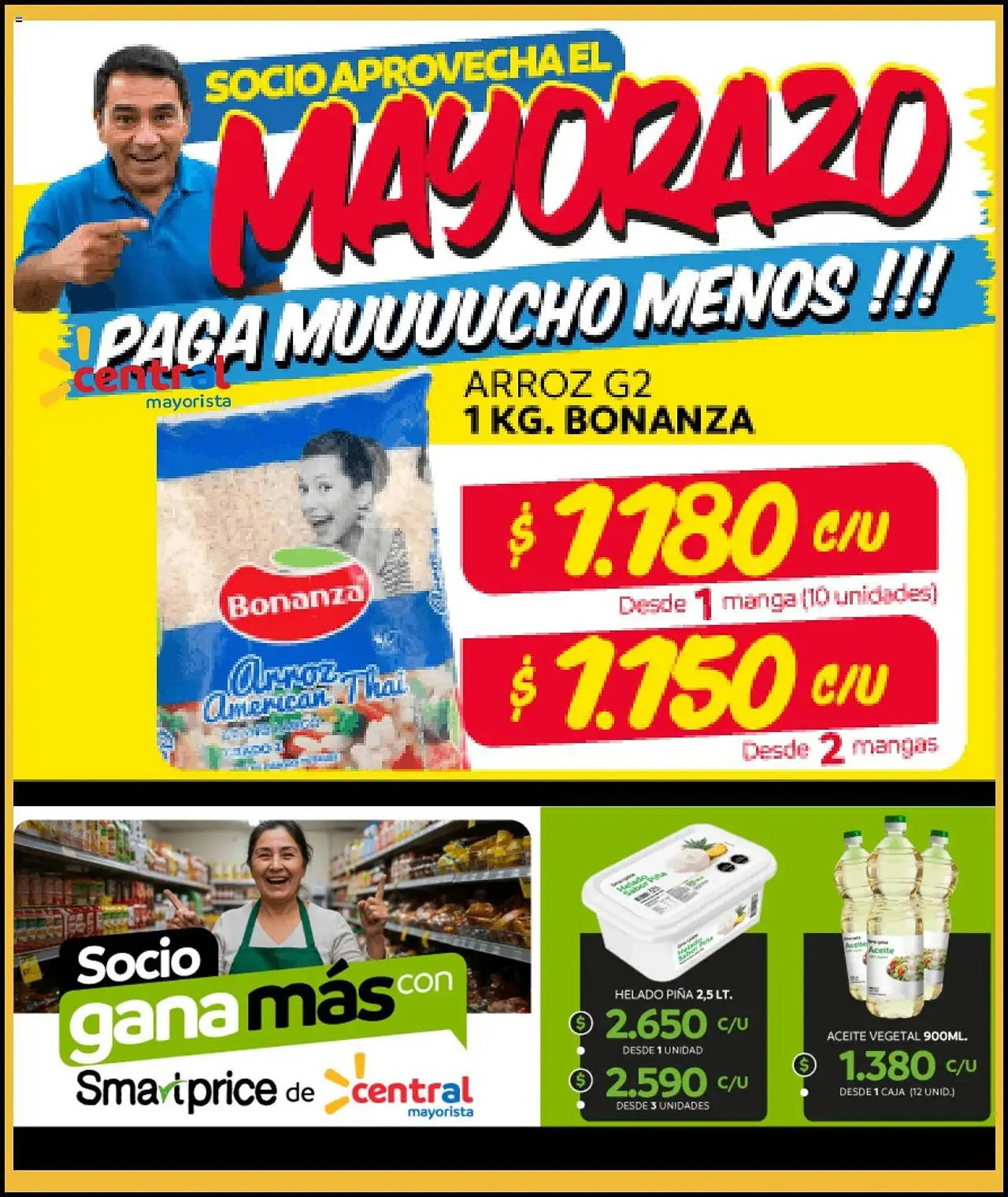 Catálogo de Catálogo Central Mayorista 4 de abril al 18 de abril 2025 - Página 1