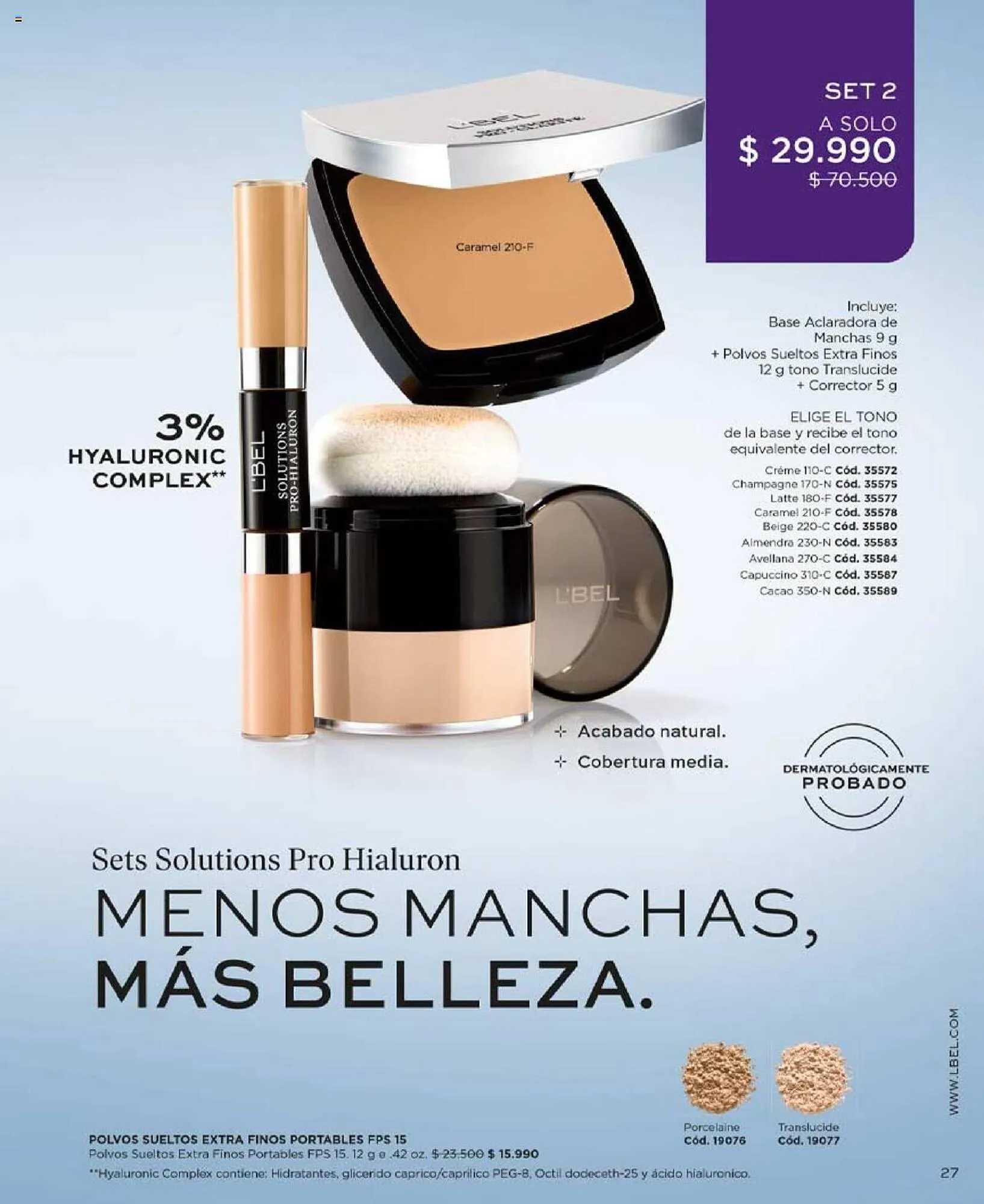 Catálogo de Catálogo L'Bel 16 de agosto al 16 de septiembre 2024 - Página 27