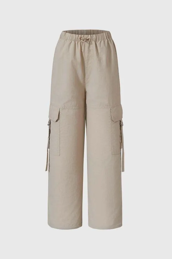 PantalÓn niÑa parachute beige