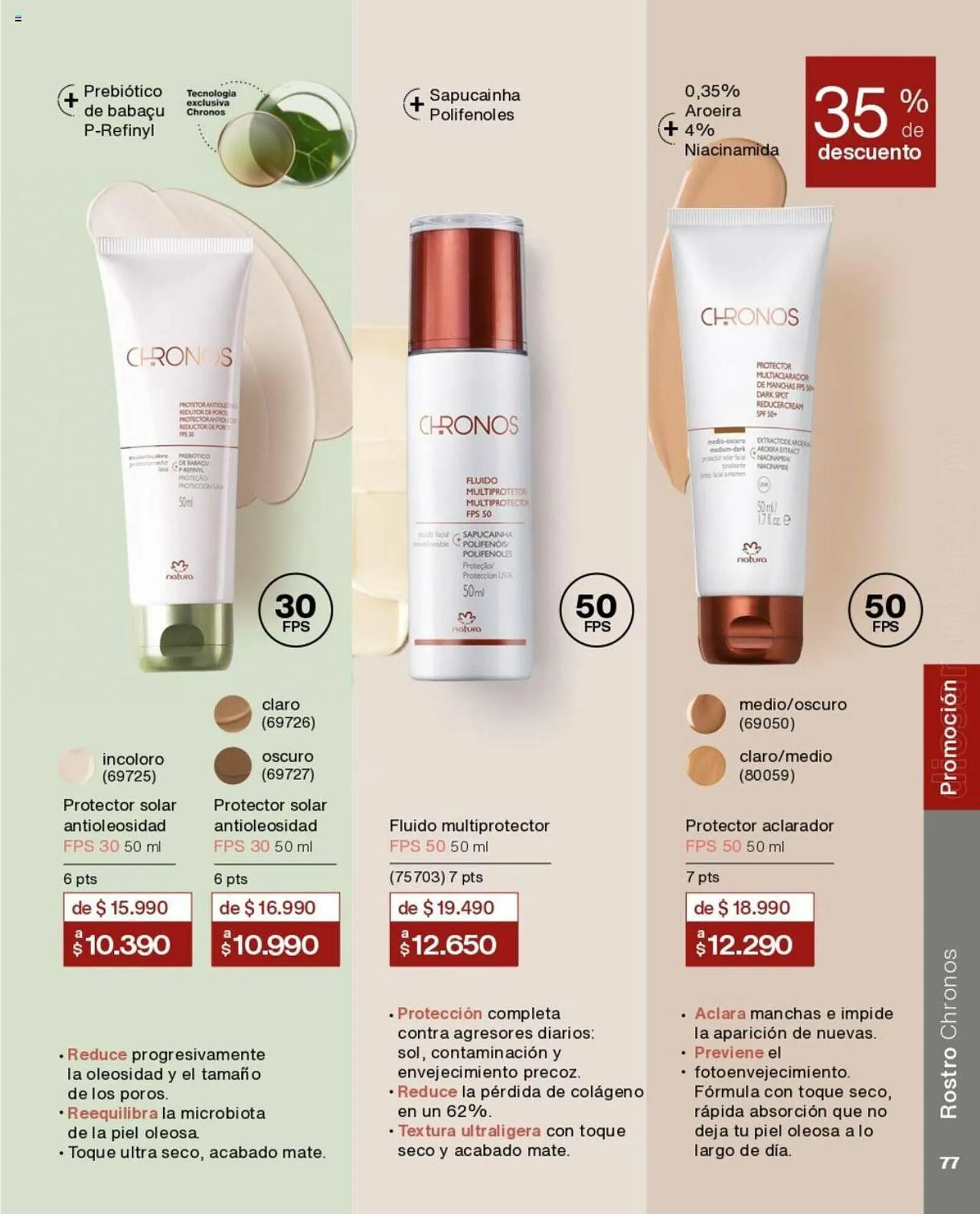 Catálogo de Catálogo Natura 1 de julio al 31 de octubre 2023 - Página 77