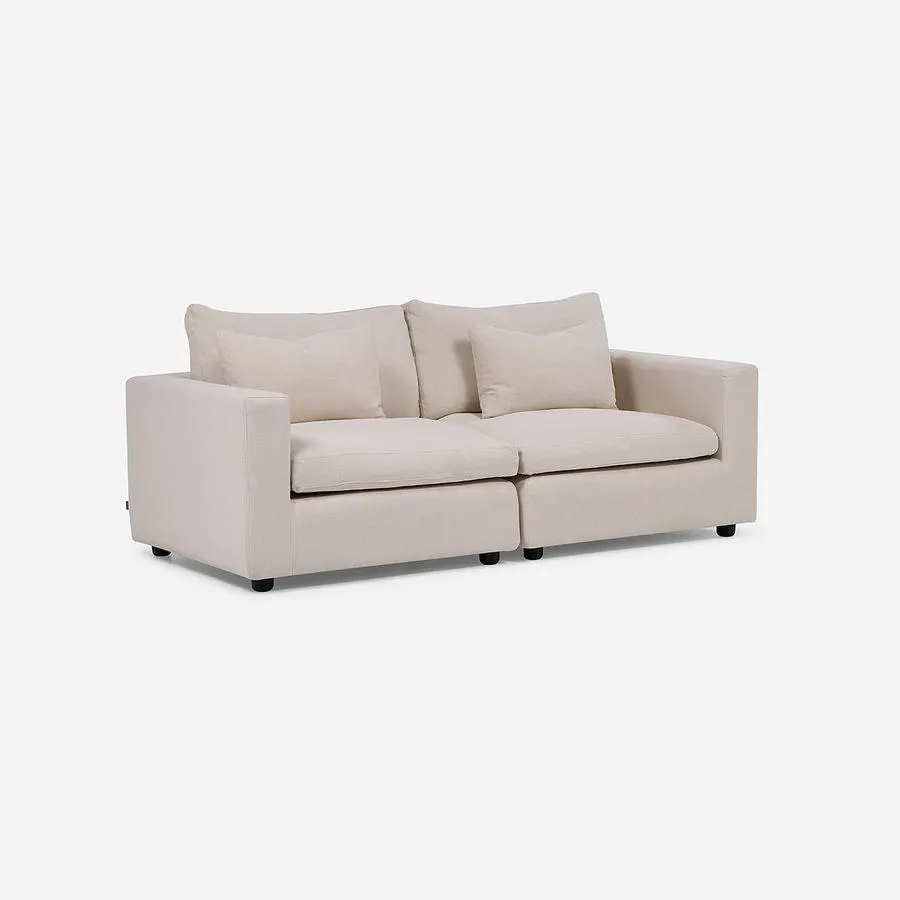 Sofá Lerma Tela 2 Piezas