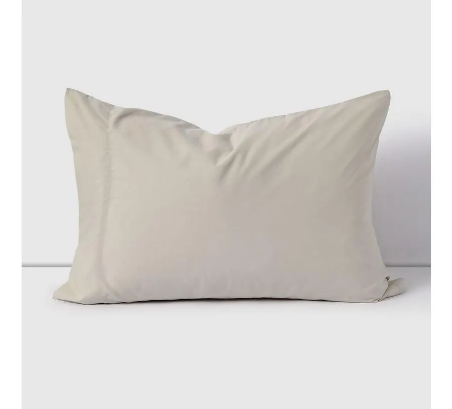 Funda de Almohada 52x76 cm Liso Sand