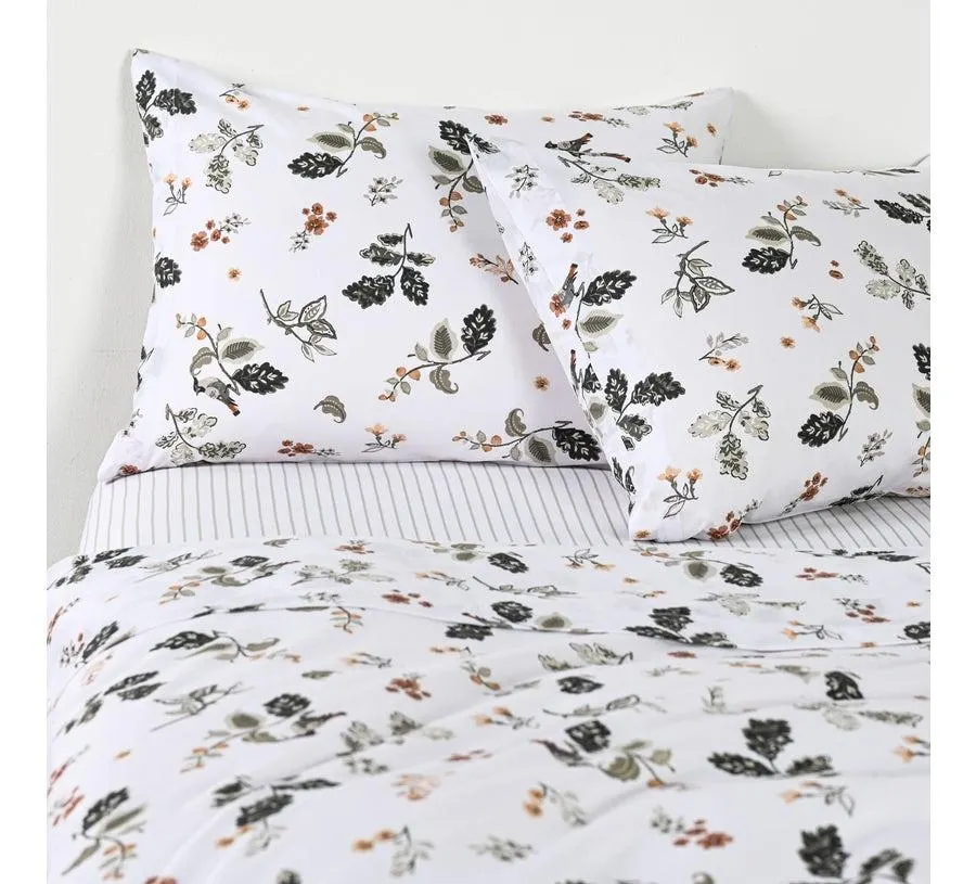 Sábanas 2 Plazas 200 Hilos Bird