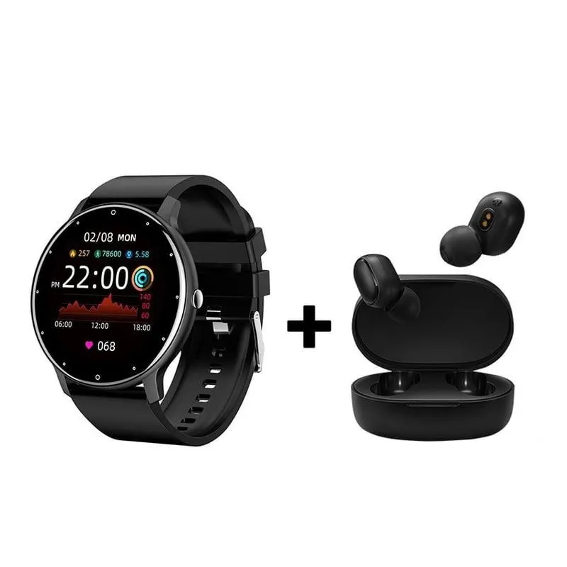 Audífonos Bluetooth Xiaomi Airdots 2 + Smartwatch ZL02D