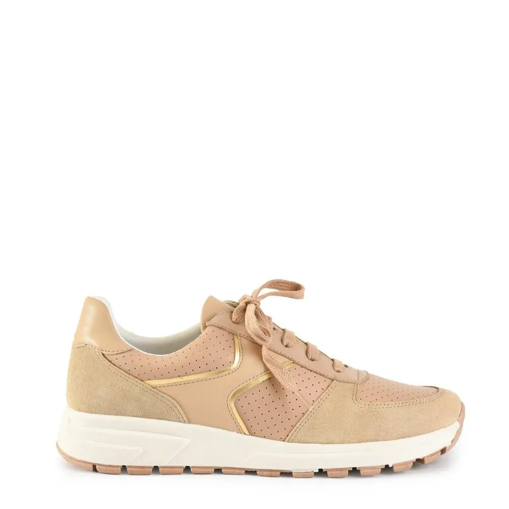 Laura zapatilla beige