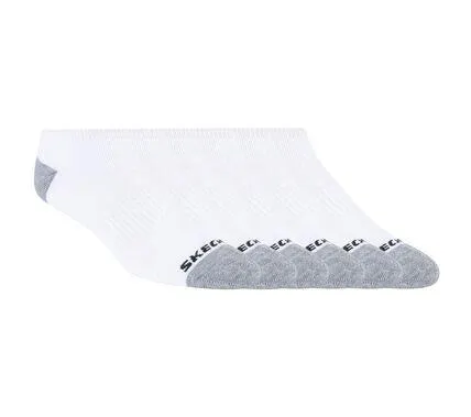 6 Pack Men's Socks - Full Terry White