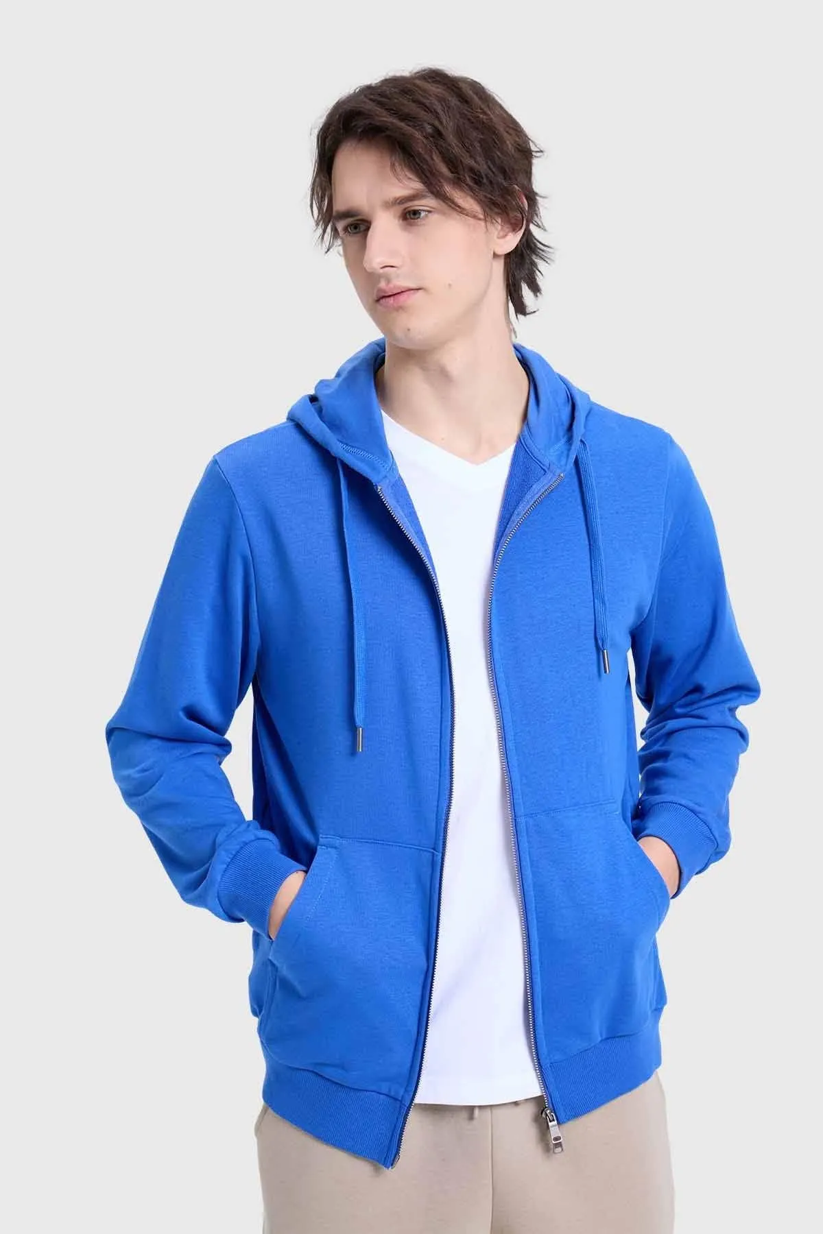 Polerón Hombre Básico Rider Azul