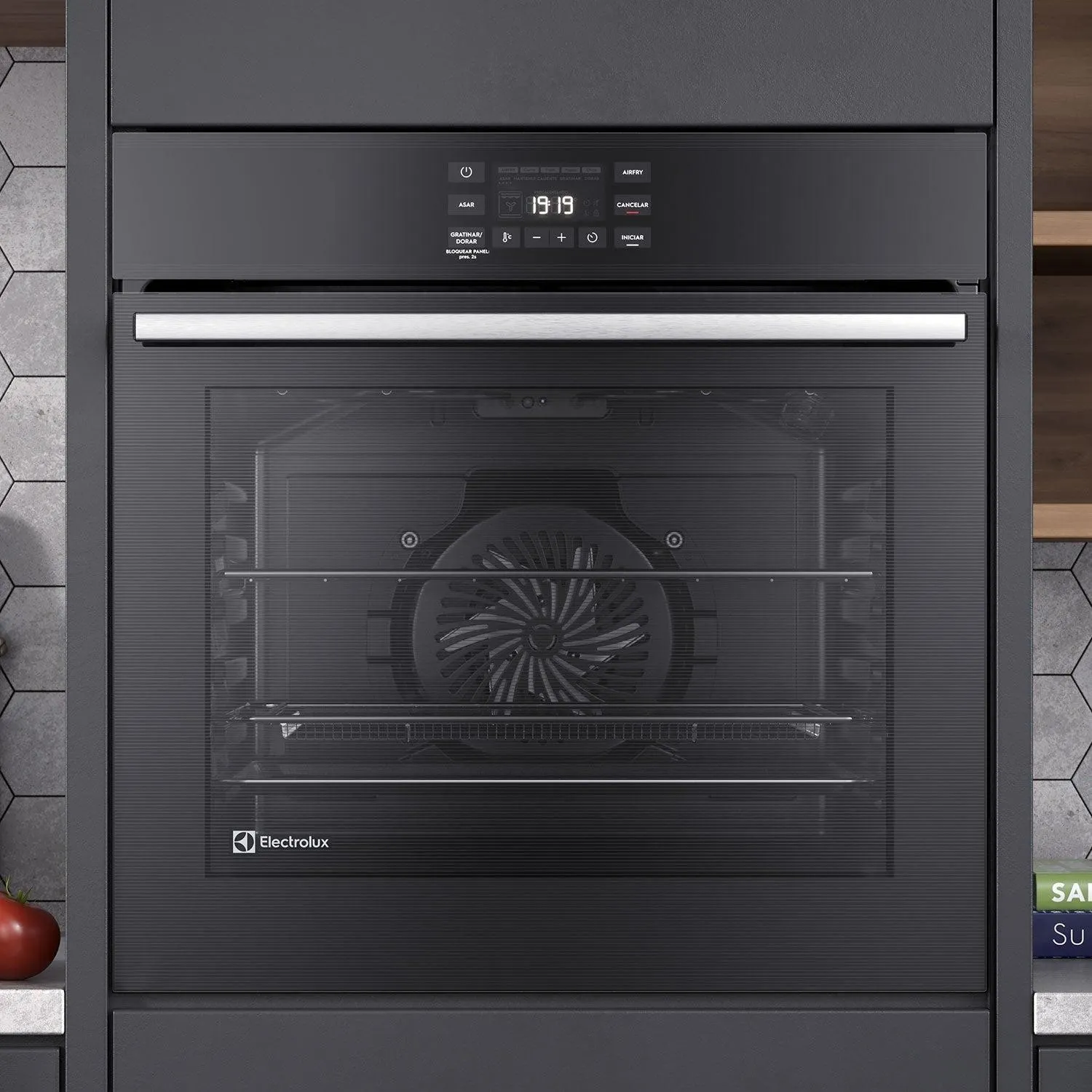 Horno Empotrable Eléctrico 80L Air Fryer PerfectCook360 OE8EA Electrolux