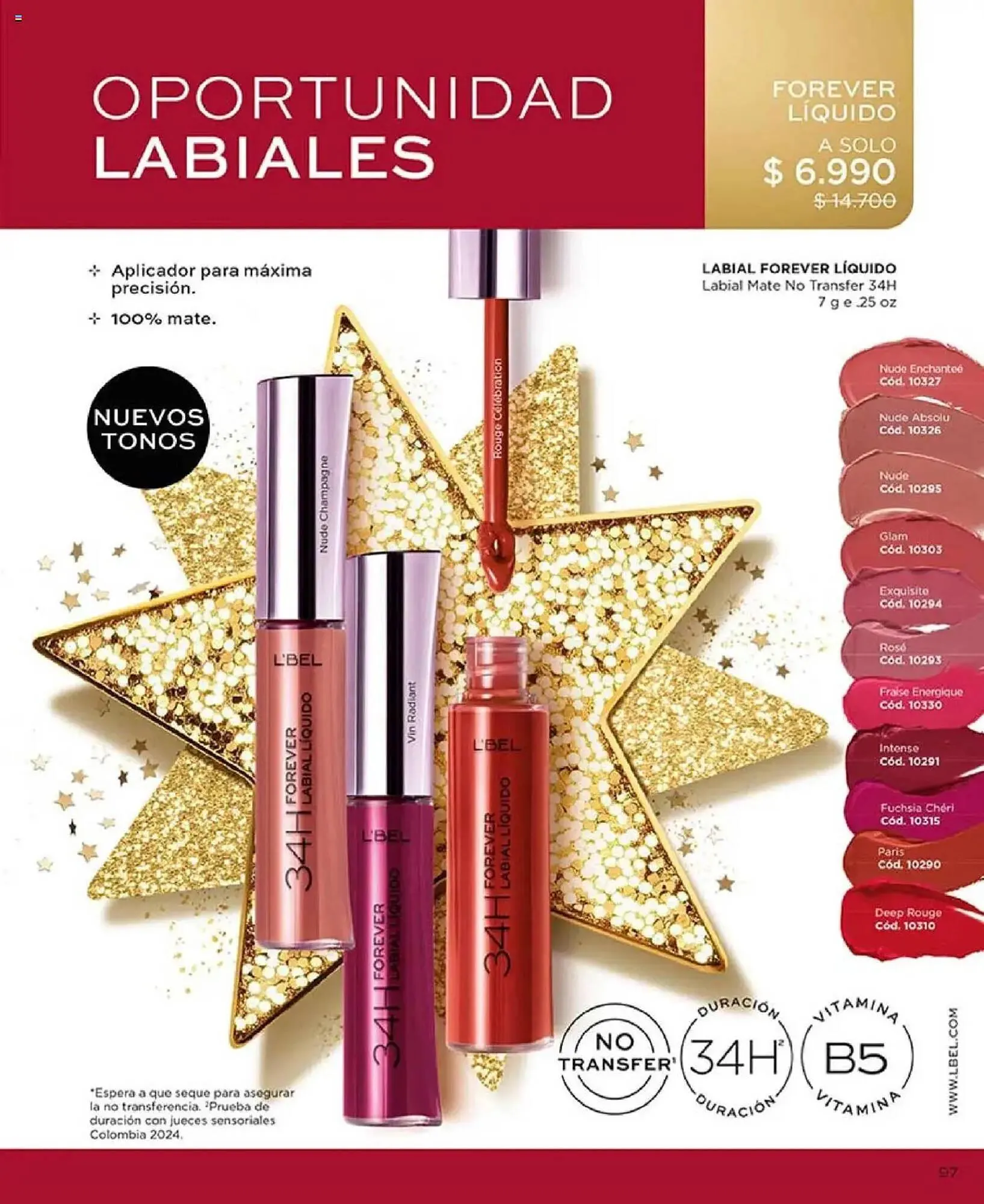 Catálogo de Catálogo L'Bel 14 de octubre al 1 de noviembre 2025 - Página 97