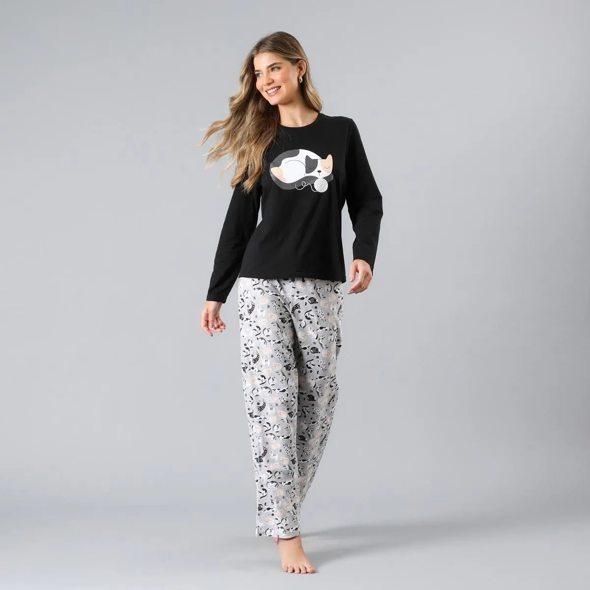 Pijama Cuello Redondo 33756