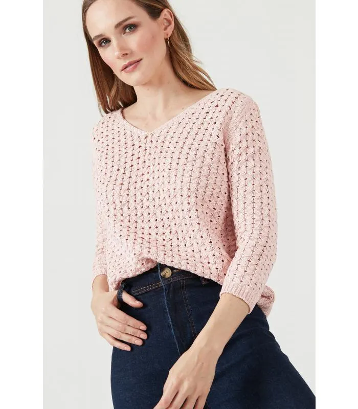 Sweater rosa