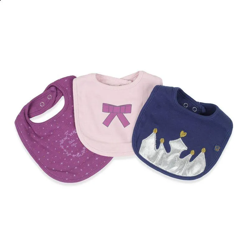 Babero Gamuza Pack 3Pcs. Bebé