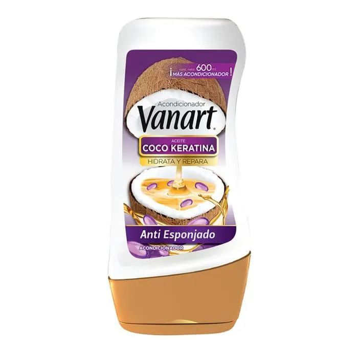 Acondicionador Vanart Antifrizz Antiesponjado 600 ml
