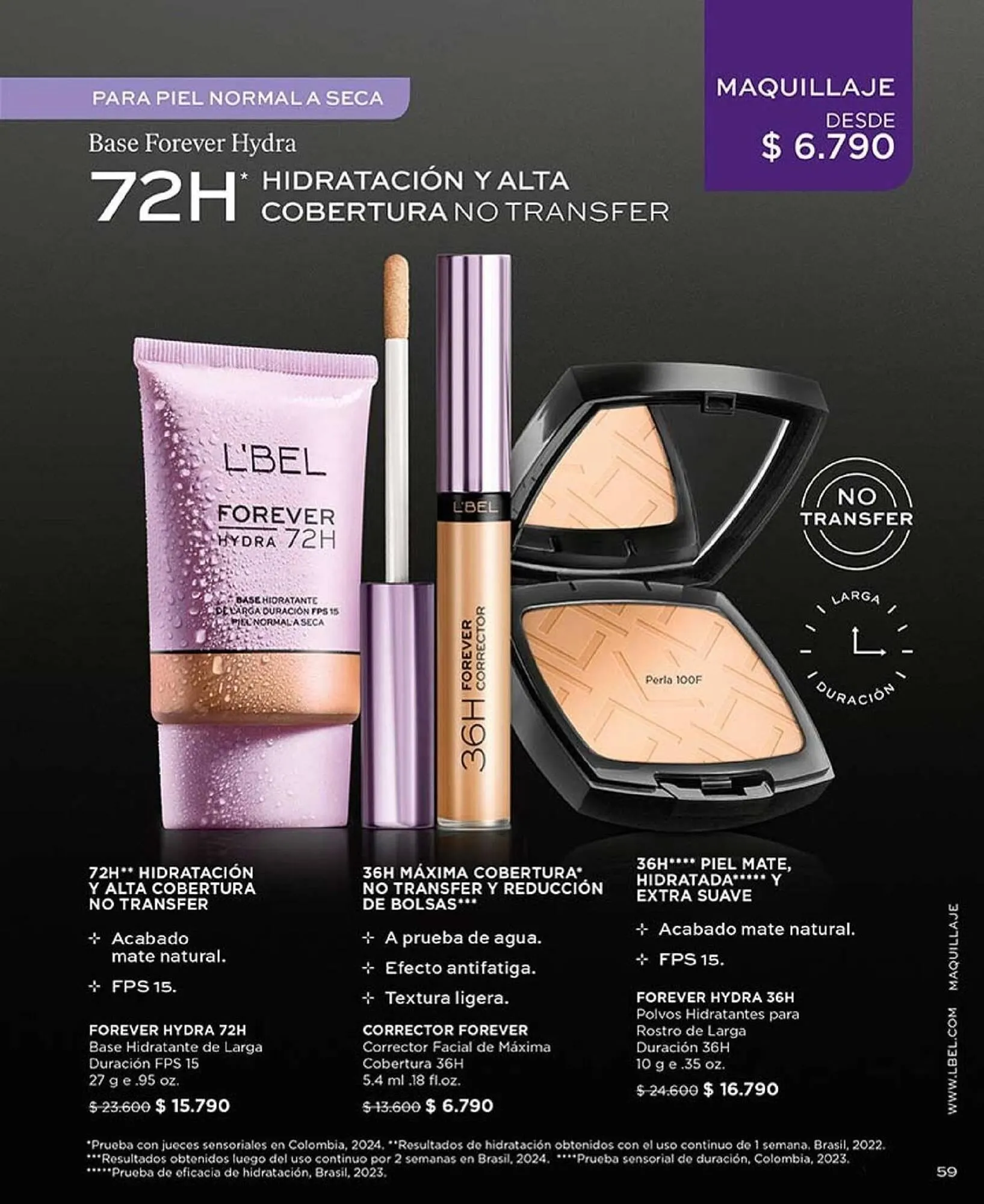 Catálogo de Catálogo L'Bel 9 de abril al 30 de abril 2025 - Página 59