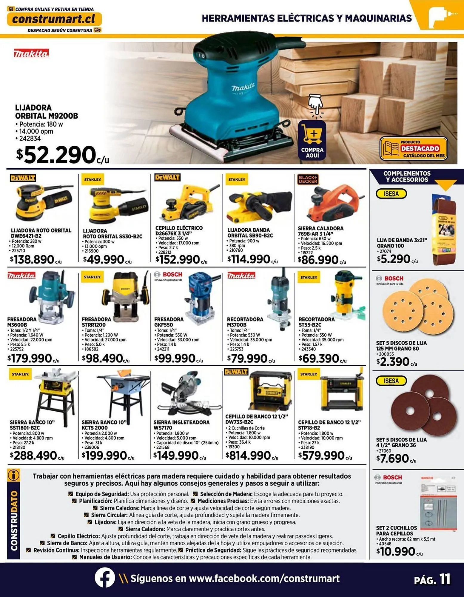 Catálogo de Catálogo Construmart 3 de abril al 28 de abril 2024 - Página 11