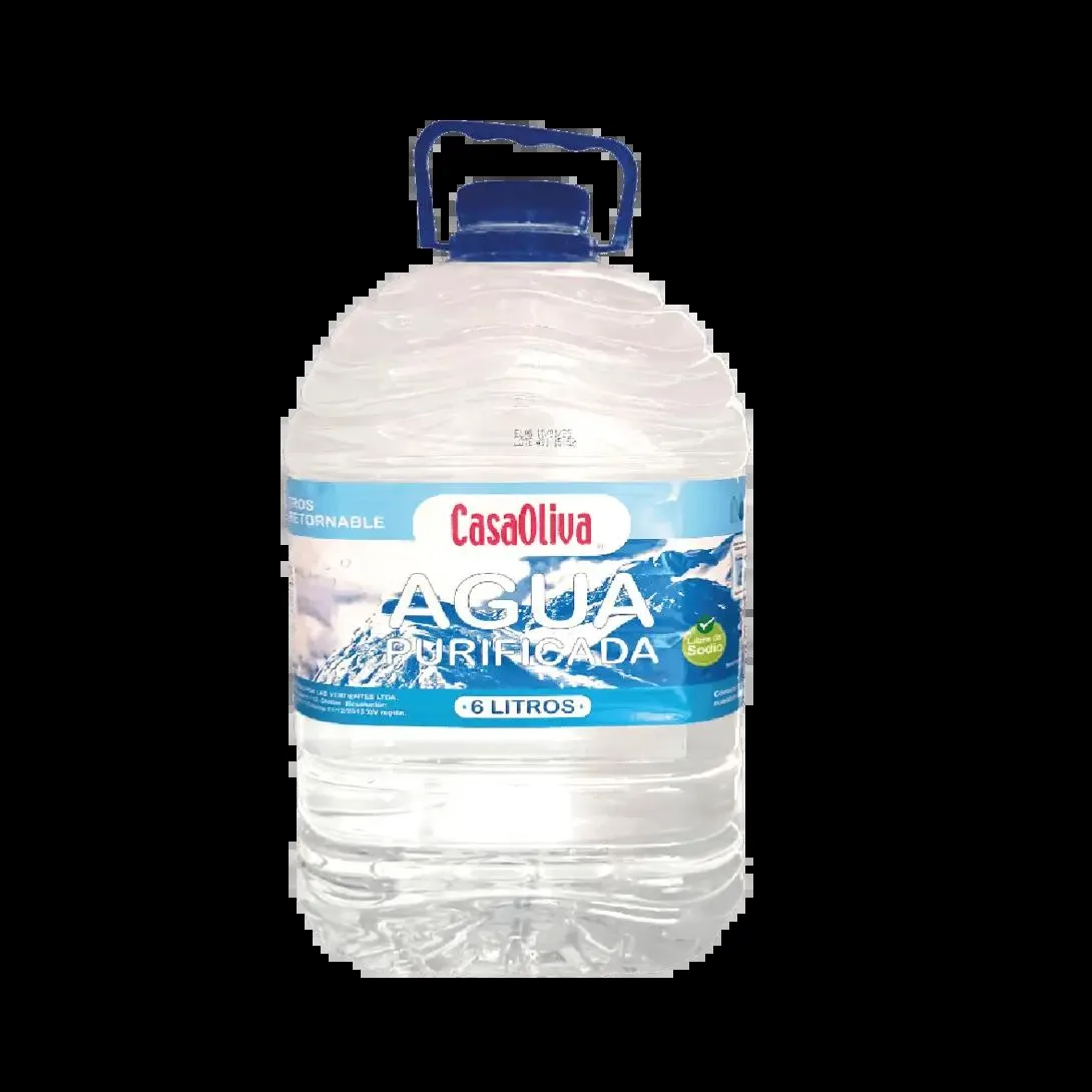 Agua Casa Oliva Purificada Sg – Bidón De 6Lts.