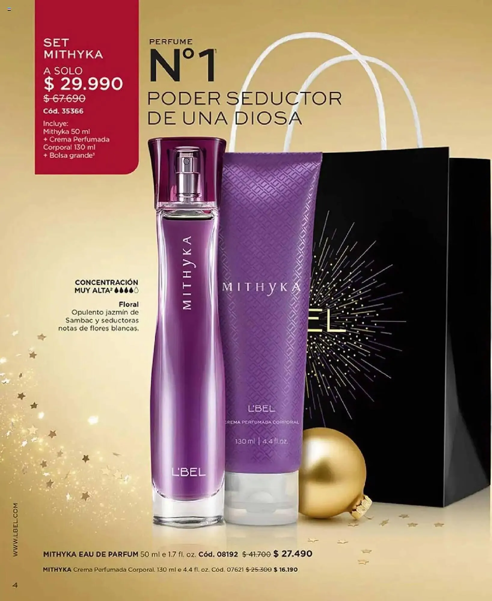 Catálogo de Catálogo L'Bel 14 de octubre al 1 de noviembre 2025 - Página 4