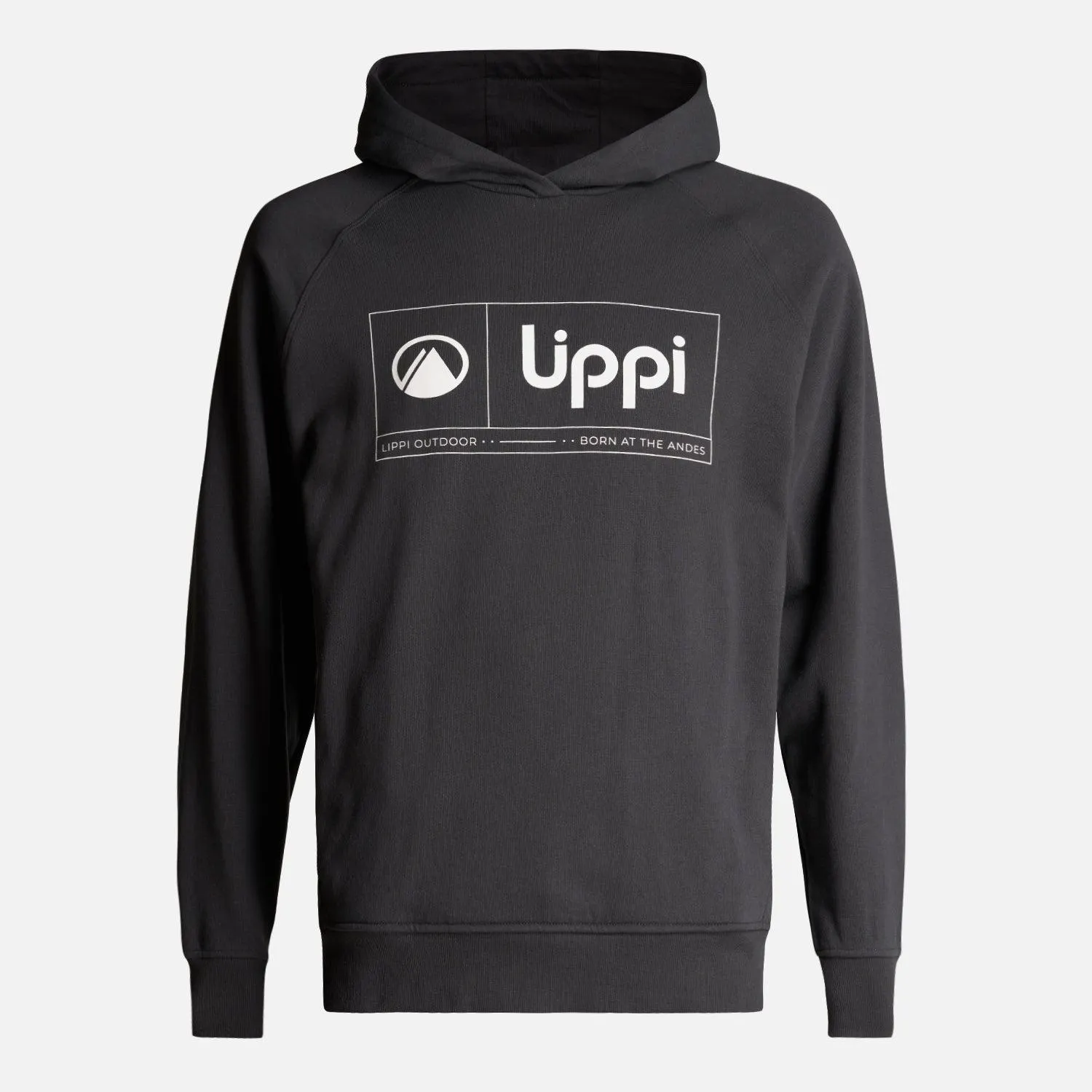 Poleron Hombre Insigne Hoody Sweatshirt Front Print Grafito Lippi