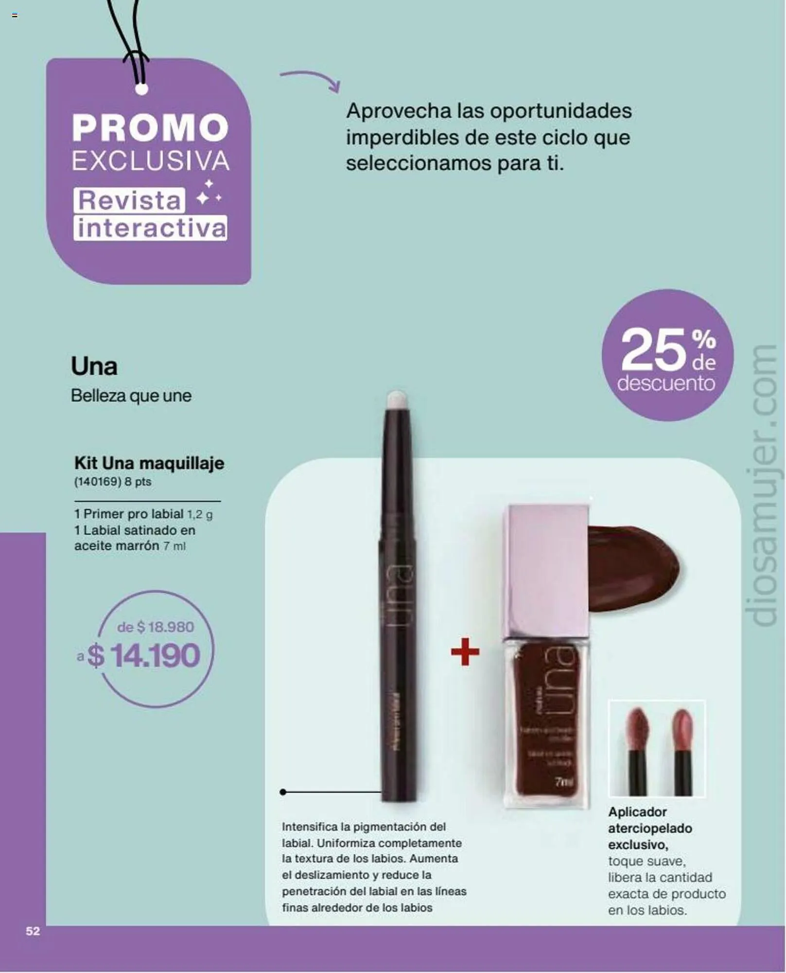 Catálogo de Catálogo Natura 1 de octubre al 15 de octubre 2023 - Página 52