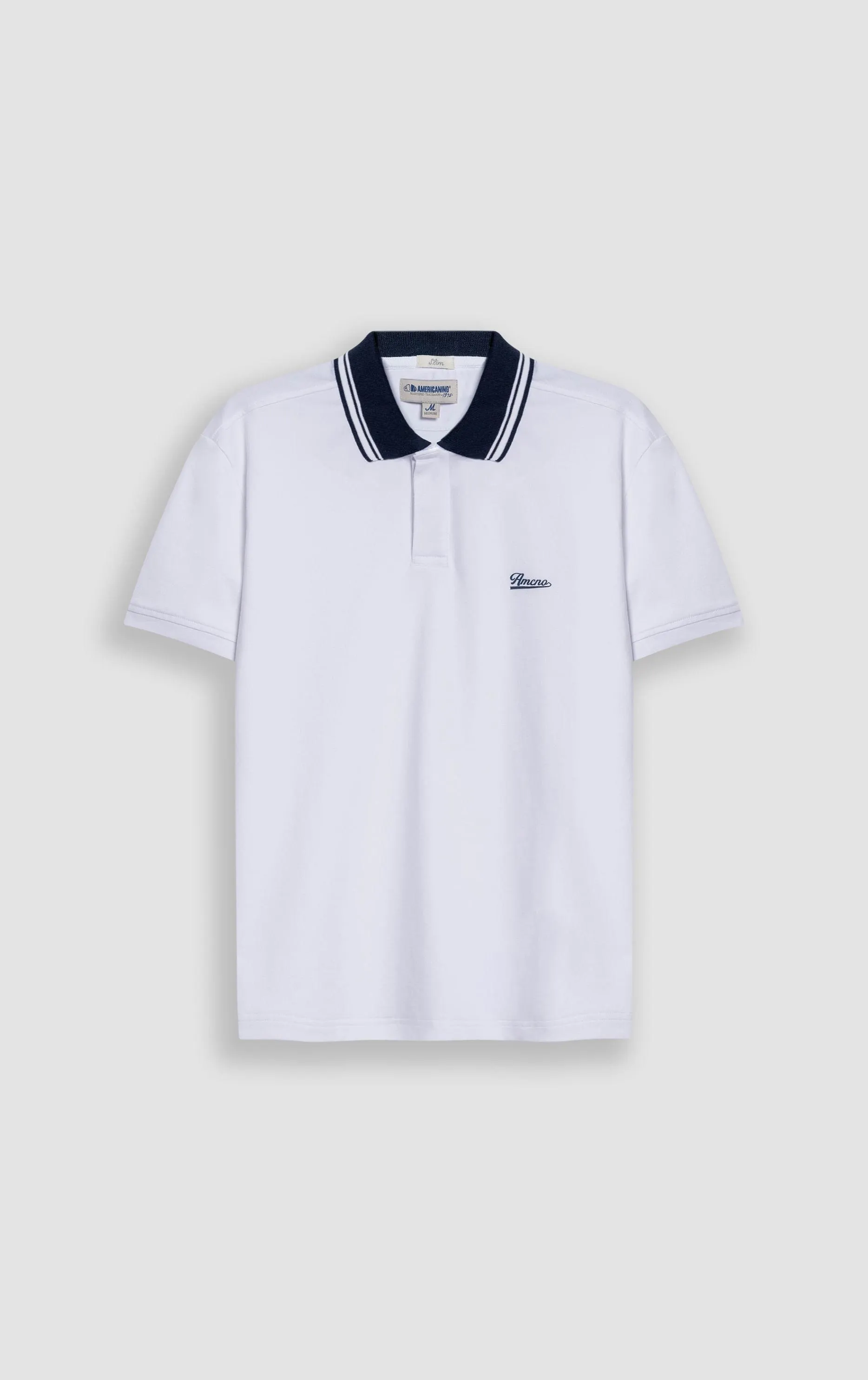 Polo Slim manga corta para hombre