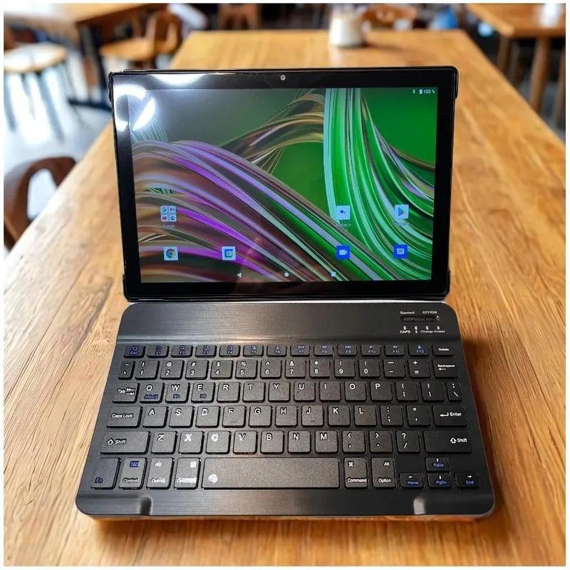 Tablet P86 2 EN 1 Multifuncional 10 Pulgadas Pantalla FHD, 64GB ROM, Android 11 6000mAh