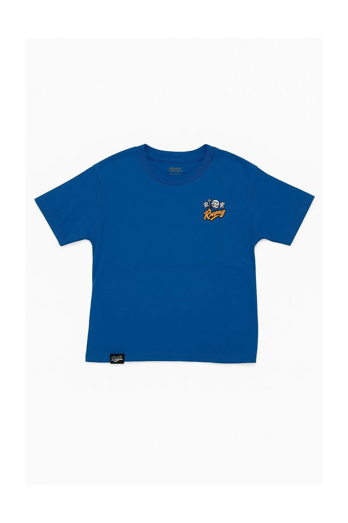 Polera Niño Print Azulino