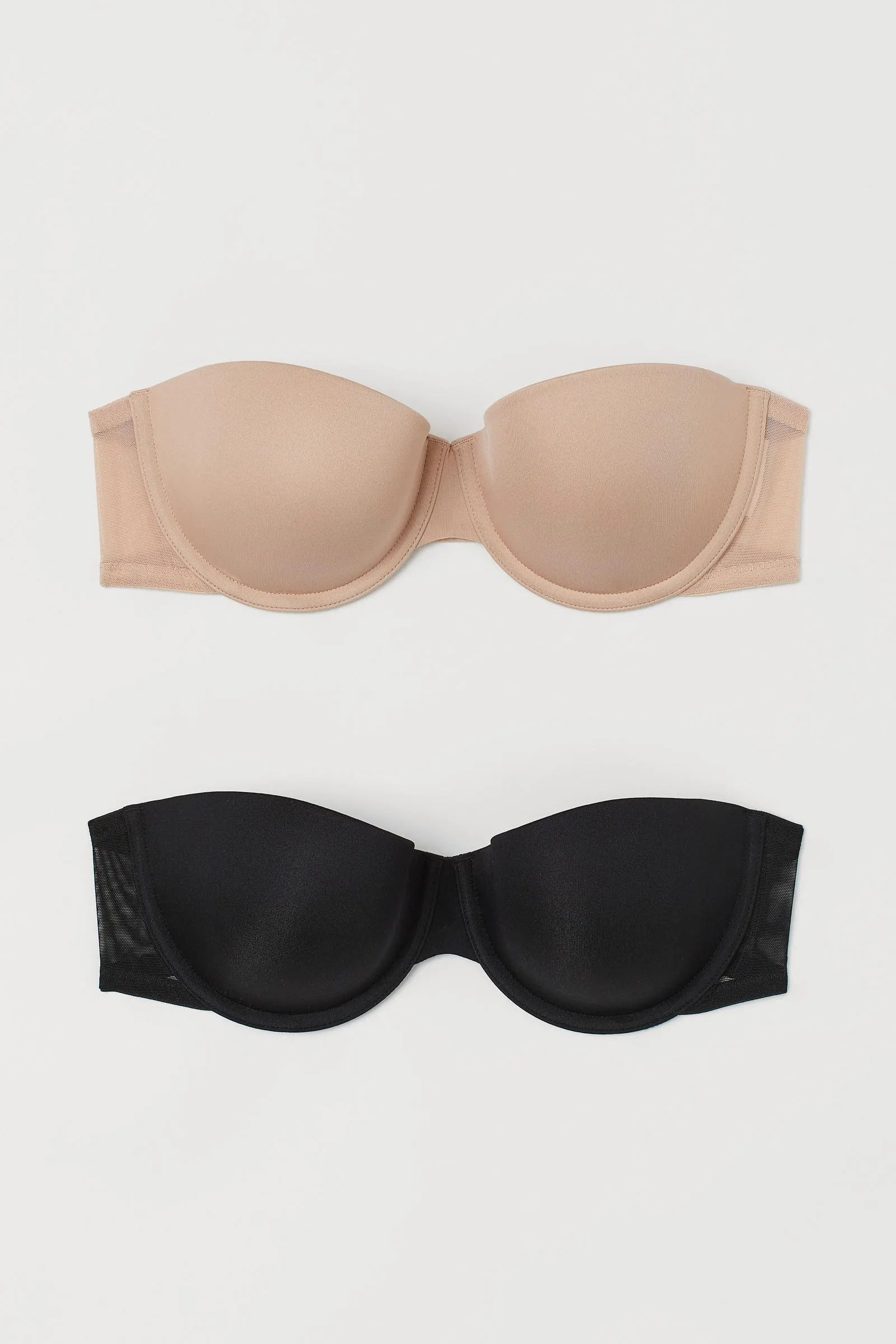 Pack de 2 sostenes strapless