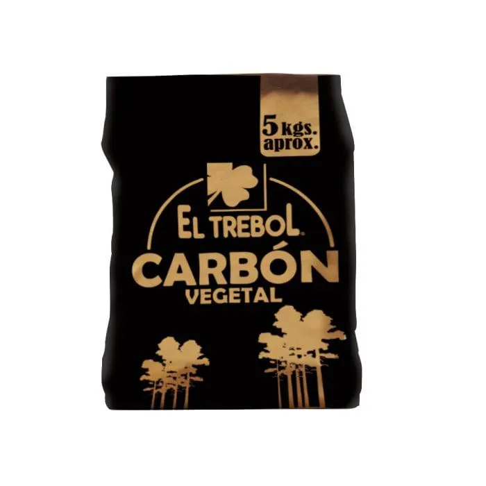 Carbón El Trebol Vegetal 5 kg