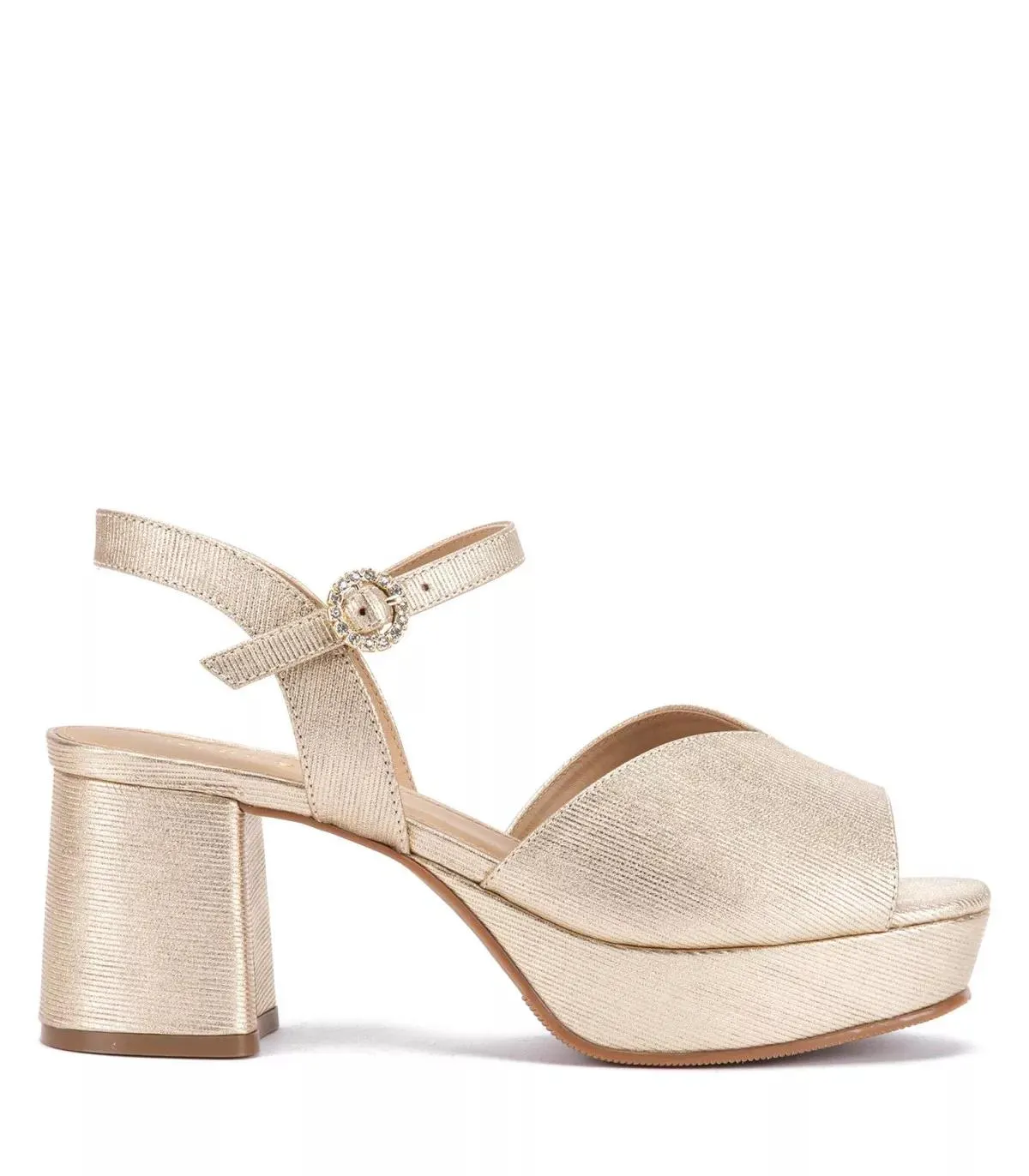 Sandalia Valentina Dorado