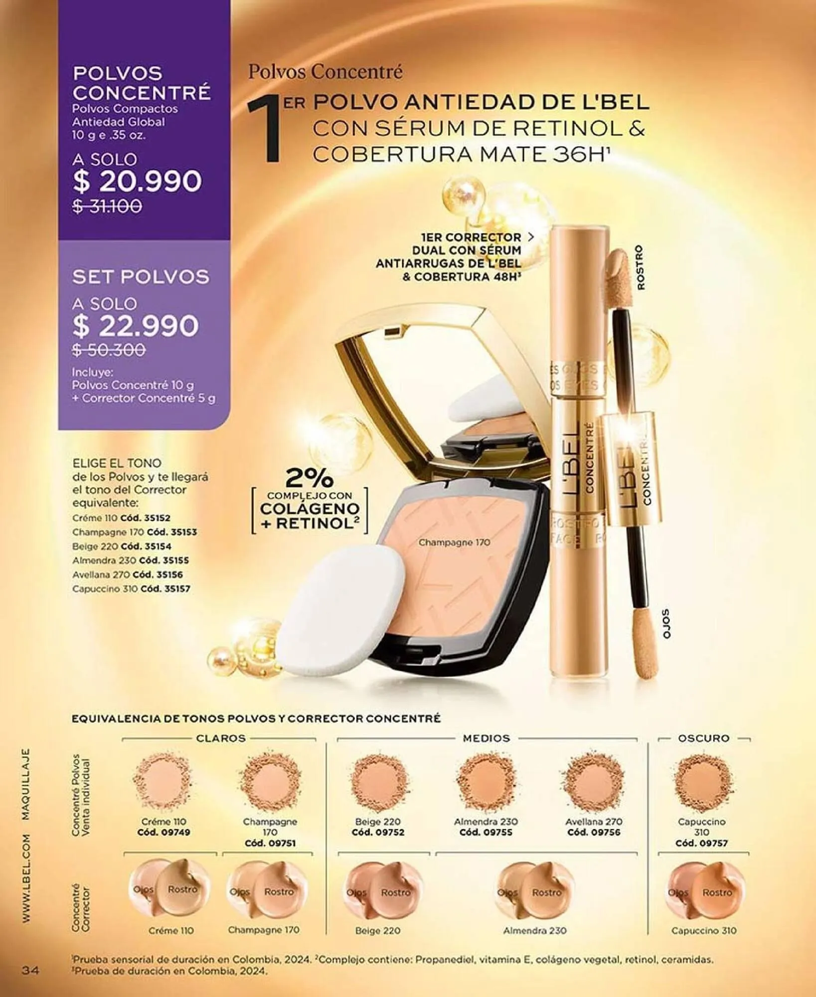 Catálogo de Catálogo L'Bel 17 de diciembre al 28 de febrero 2026 - Página 34