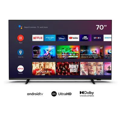 LED 70" Ultra HD 4K Android TV 70PUD7406