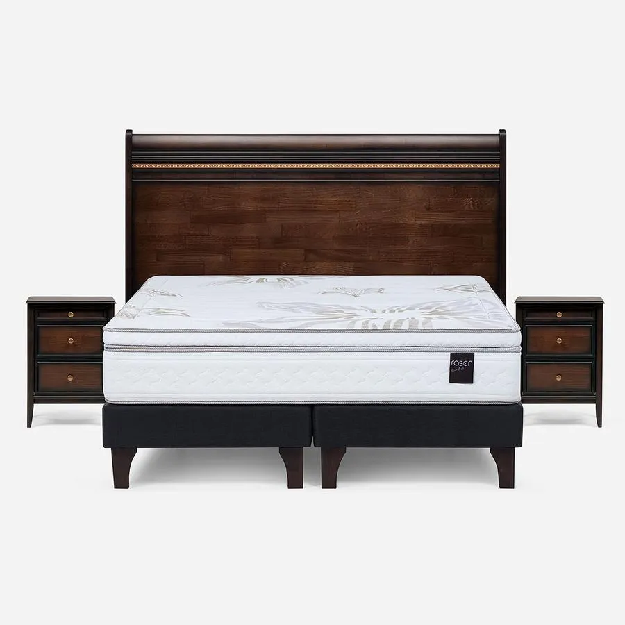 Cama Art 4 de 2 Plazas + Muebles Opera