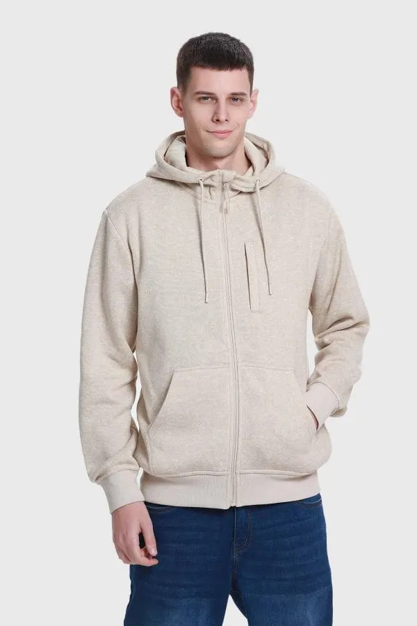 Polar hombre hoodie cafe claro