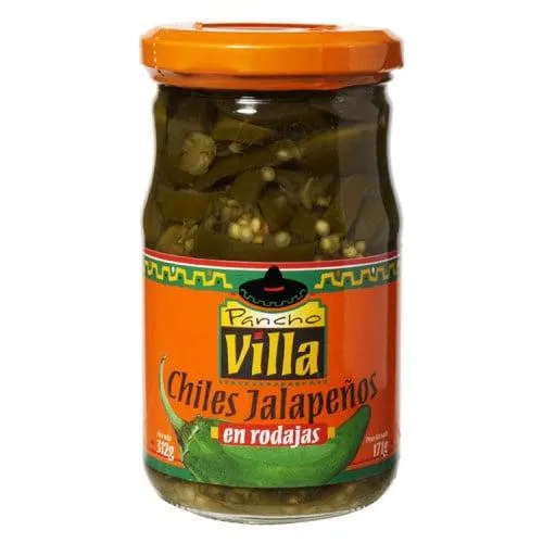 Frijoles P.Villa Chiles Jalapeños Rdjas 312 Grs
