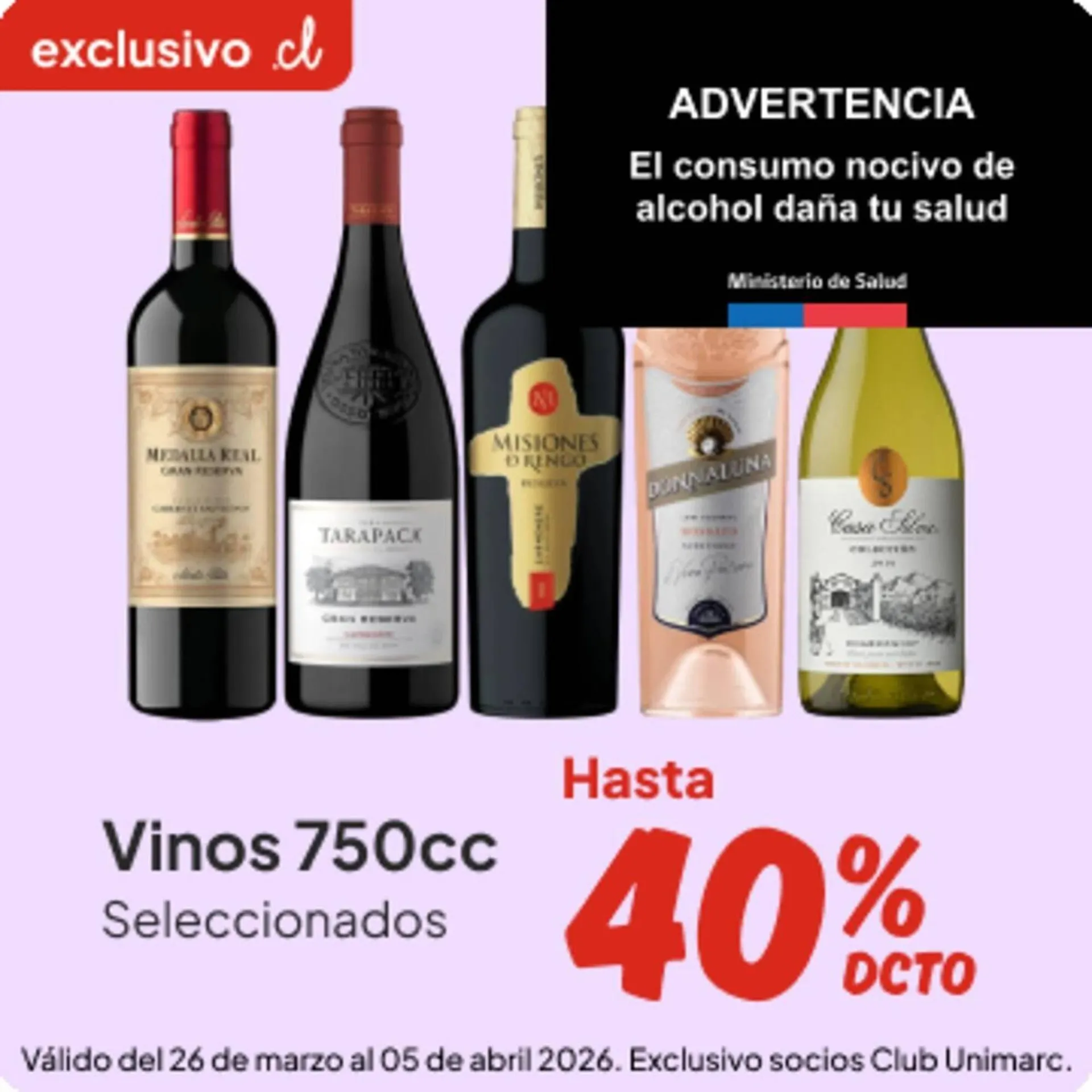 Catálogo de Catálogo Unimarc 26 de marzo al 5 de abril 2026 - Página 1